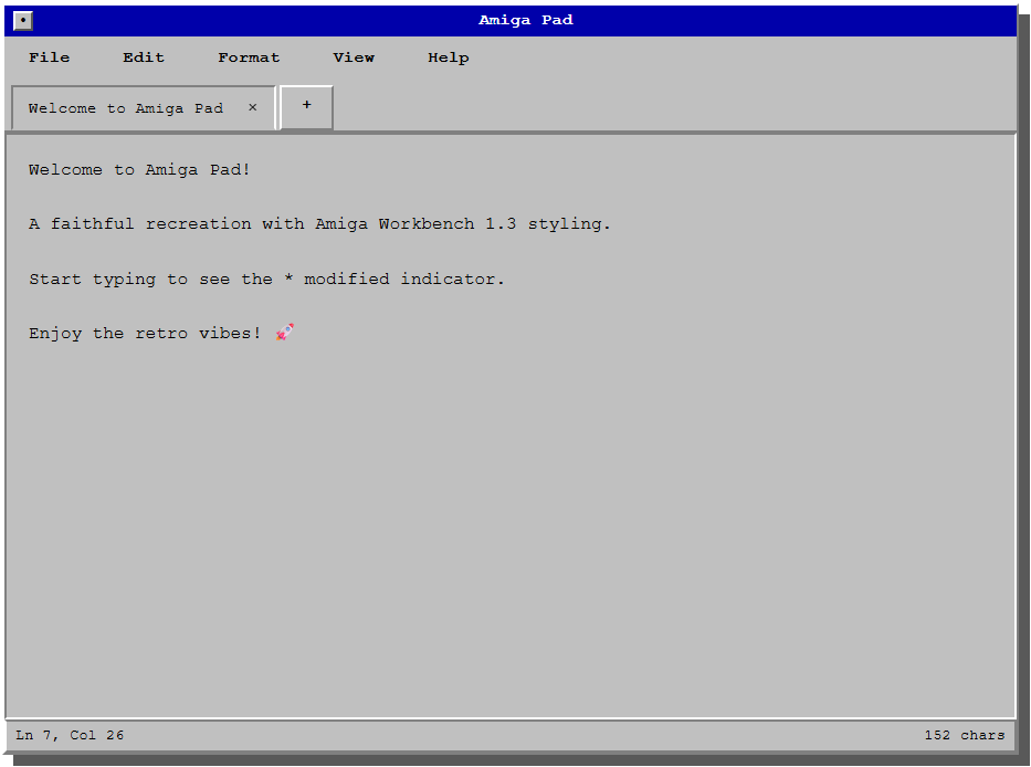 Amigapad interface